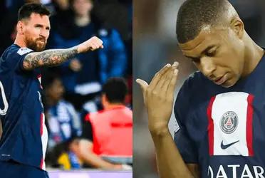 Lionel Messi's current level is extremely surprising and now he is giving Kylian Mbappe an important lesson