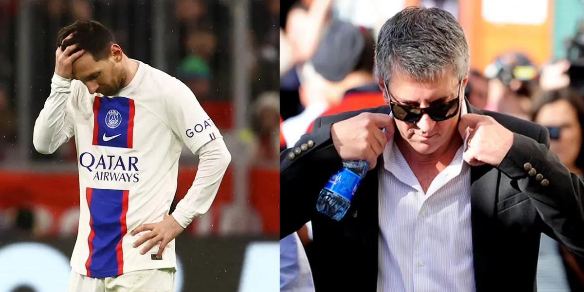 Lionel Messi's father spoke after the meeting he had with Joan Laporta.