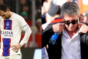 Lionel Messi's father spoke after the meeting he had with Joan Laporta.