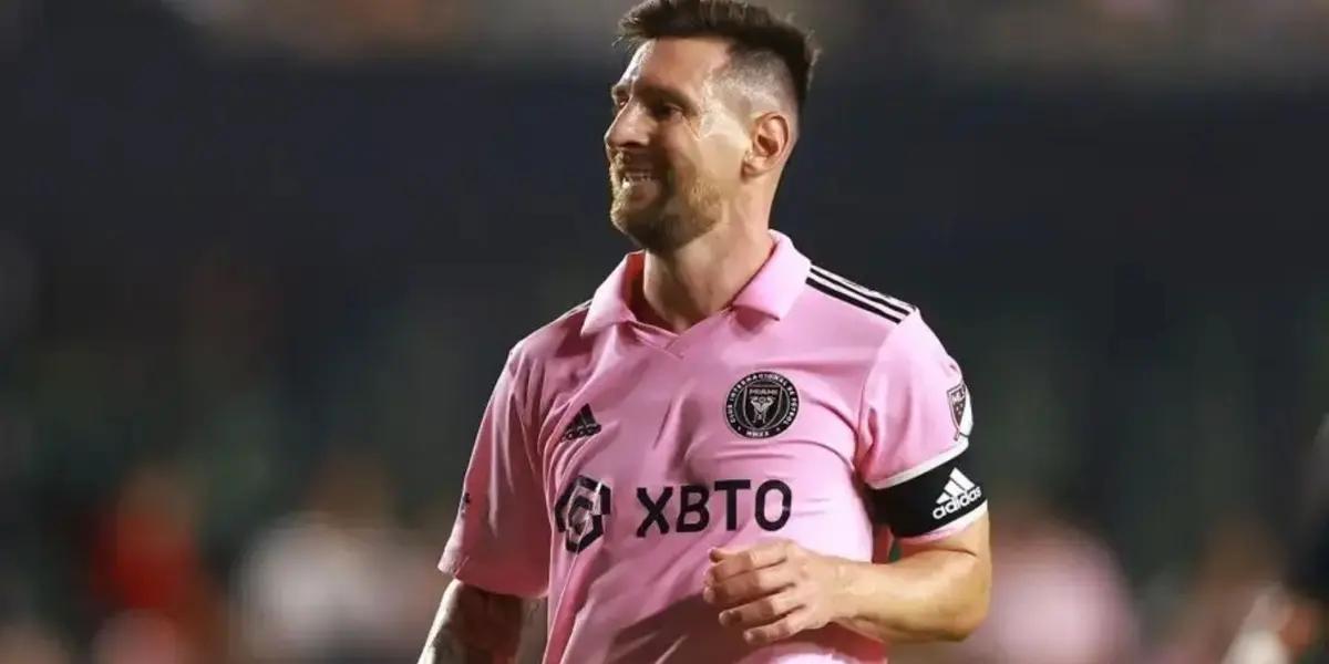 Lionel Messi's new look that surprises with Inter Miami