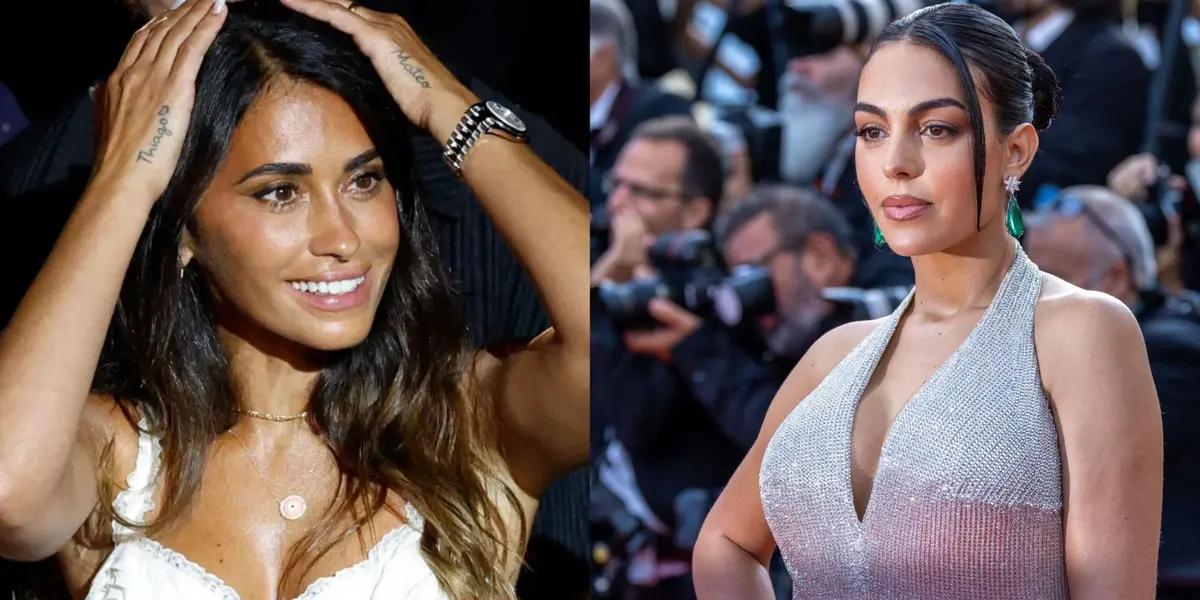 Lionel Messi's partner and Cristiano's partner are always being compared on everything!