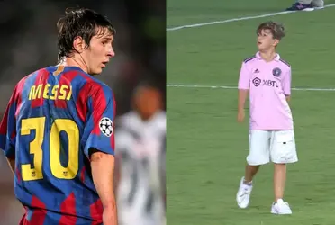 Lionel Messi's son is already starting his career in the Inter Miami youth team