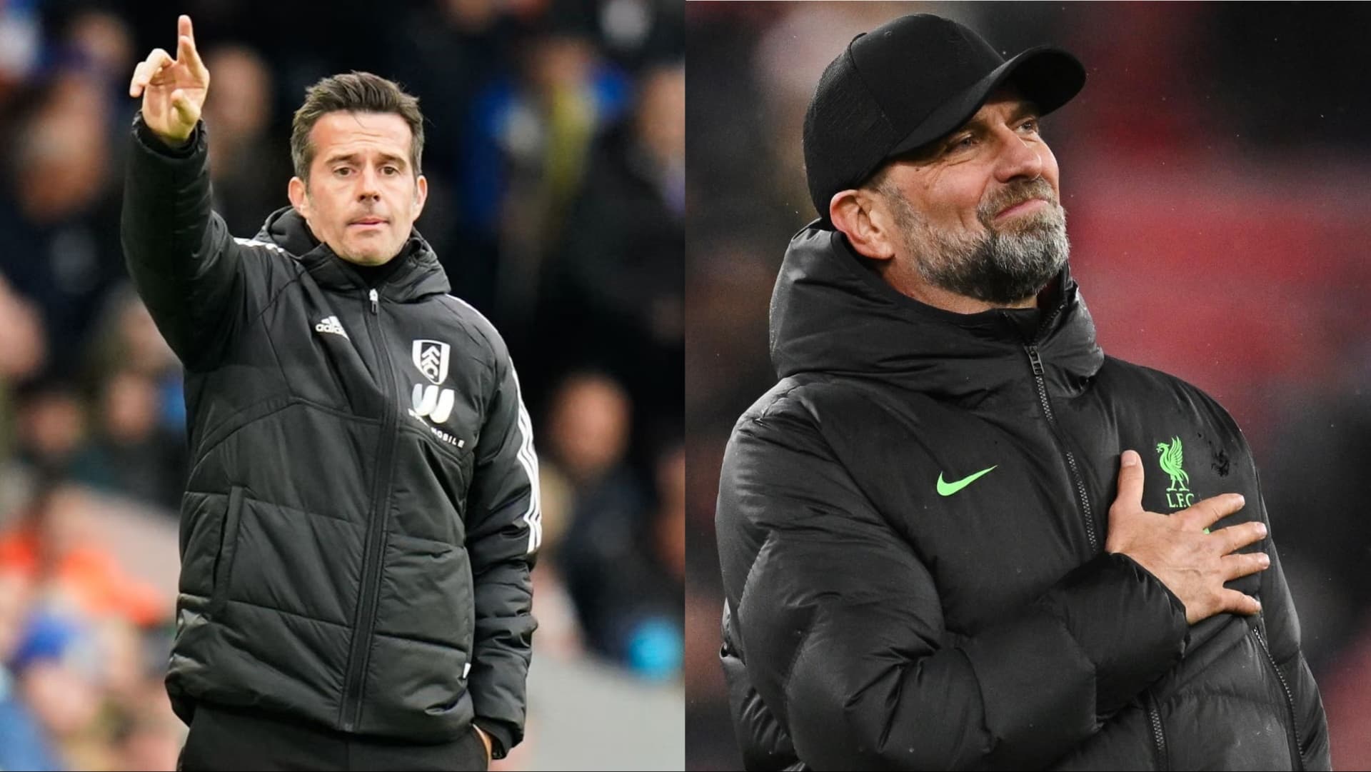 Liverpool are leading 2-1 on aggregate against Fulham in the EFL Cup semifinal.