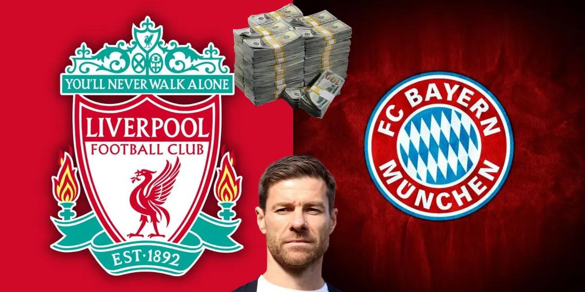 Liverpool could be behind in the race for Xabi Alonso against Bayern Munich.
