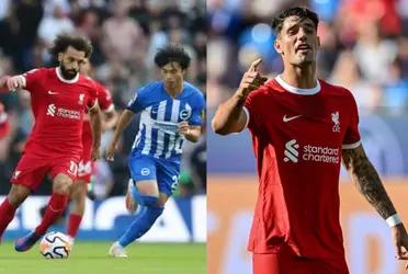Liverpool FC and Brighton equalized, but a play that could have changed everything causes controversy