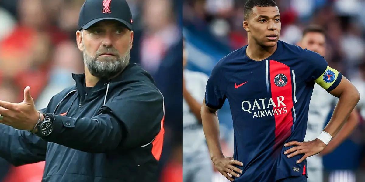 Liverpool FC does not want to give up on Kylian Mbappe