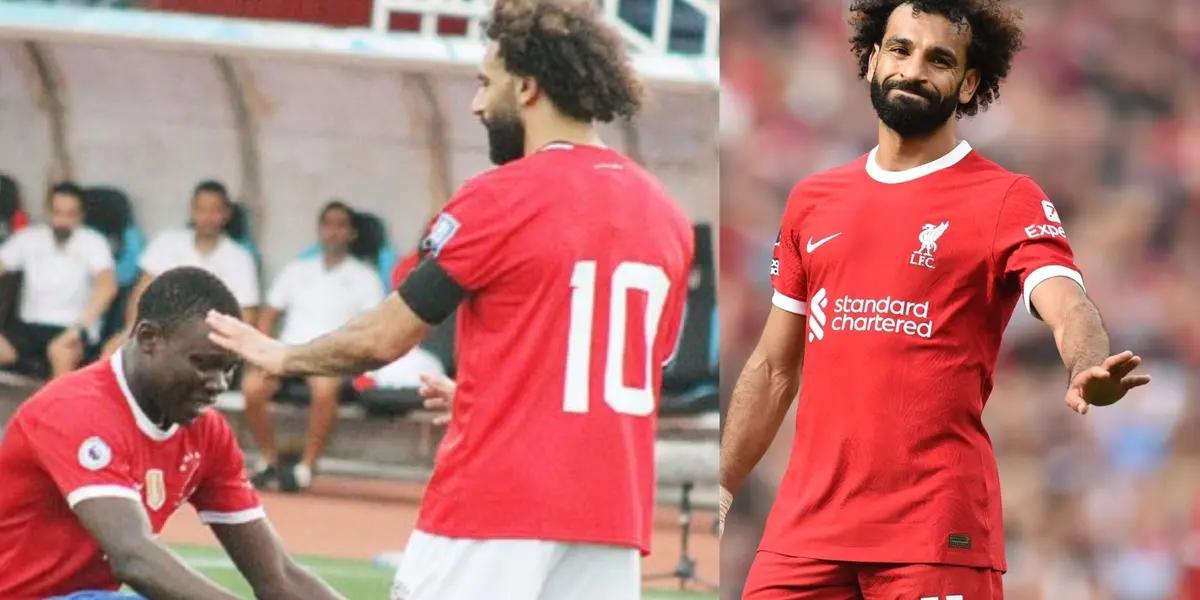 Liverpool FC is not calm after the tense situation that its star player, Mohamed Salah, experienced