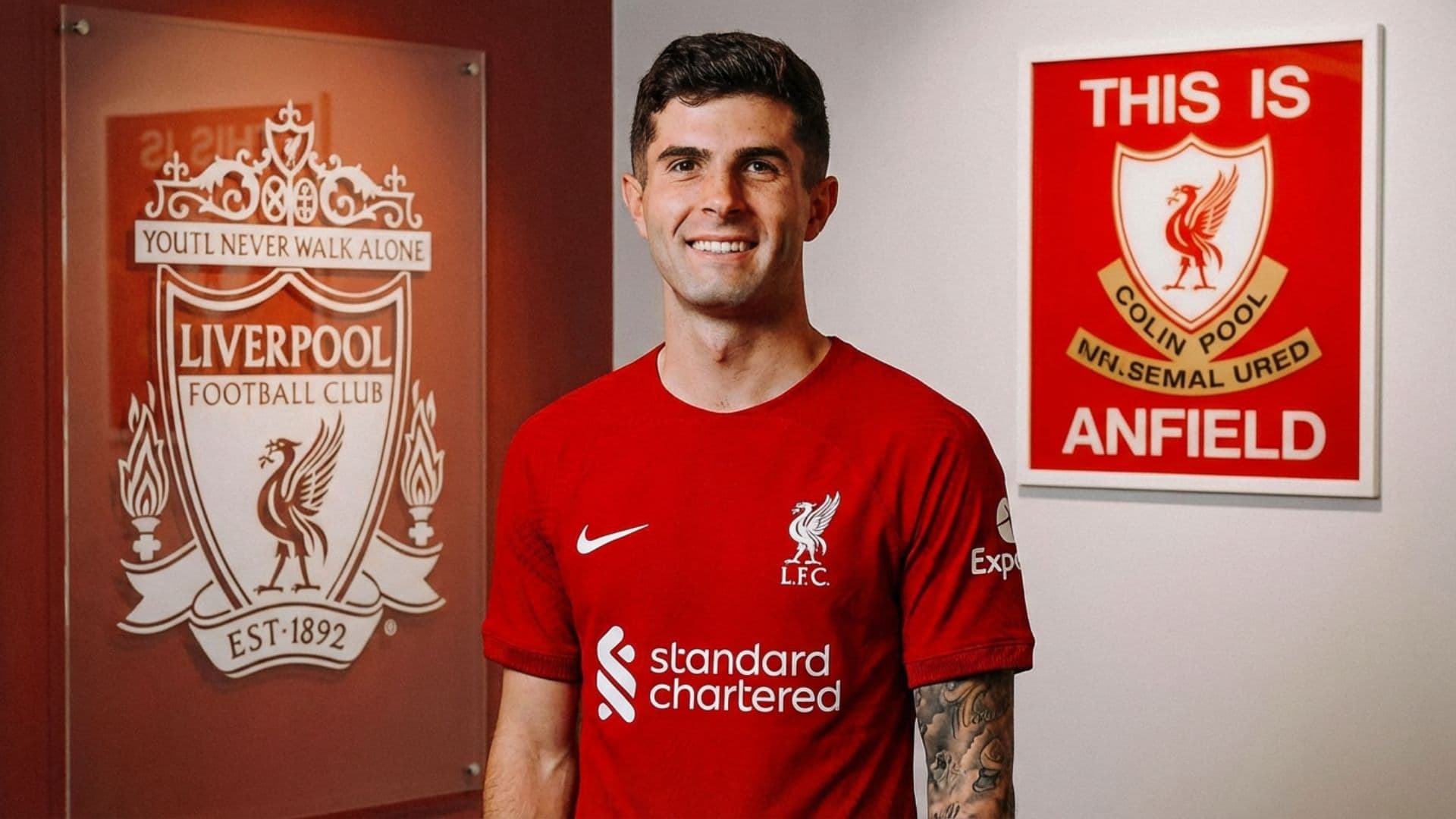 Liverpool is monitoring Christian Pulisic by the next season - Picture created by AI