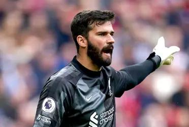 Liverpool will be without first choice goalkeeper Alisson Becker as he will return late from international duty with Brazil, see who will replace him.