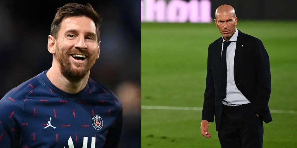 Look at Zidane's bizarre possible new destiny.