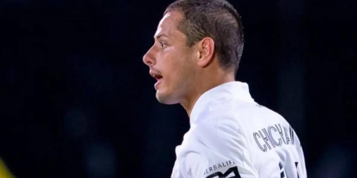 Los Angeles Galaxy fans lost patience with Javier Hernández Balcazar.