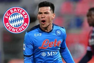 Lozano is not having his best time at Napoli and Bayern Munich could be a possible destination for the Mexican player.