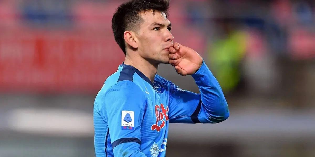 Lozano is under contract with Napoli until 2024.