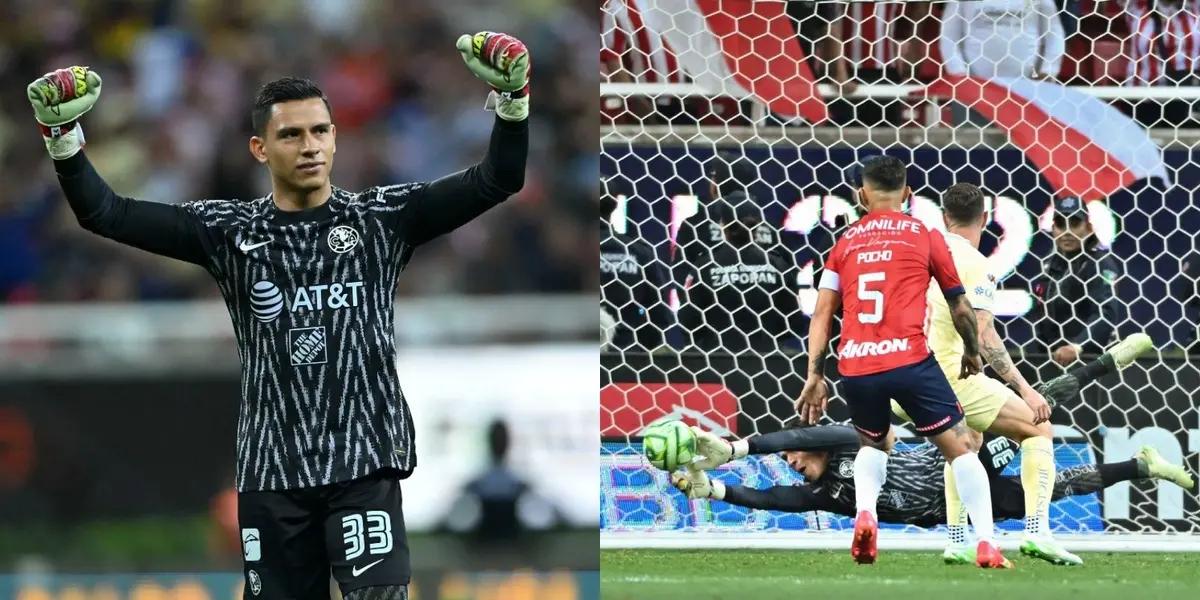 Luis Ángel Malagón had a great game against Chivas in the semifinals of Liga MX