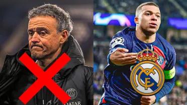 Luis Enrique once again hints about Kylian Mbappé's future.