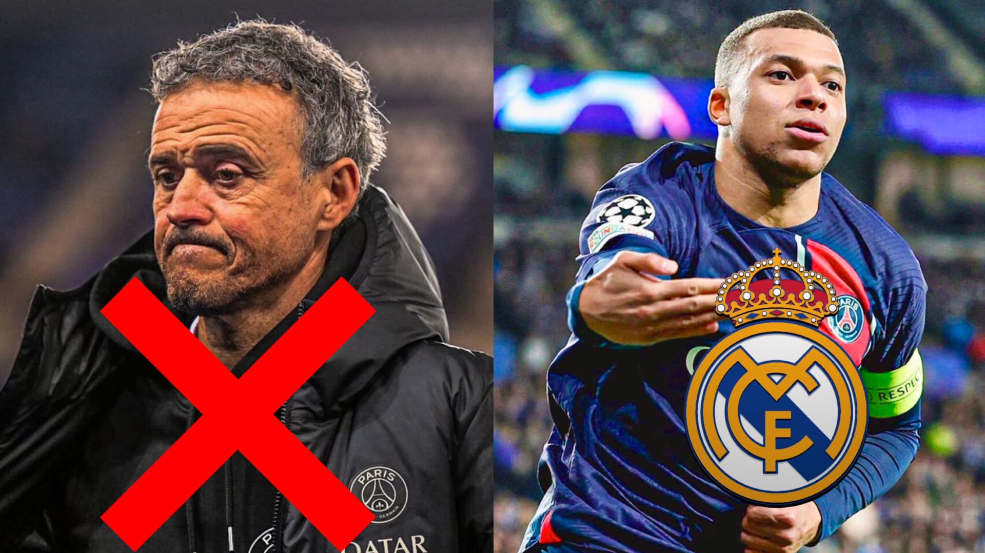 Luis Enrique once again hints about Kylian Mbappé's future.