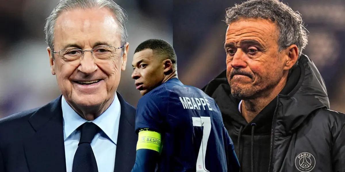 Luis Enrique sends another message for Mbappé that hints a move away from PSG.
