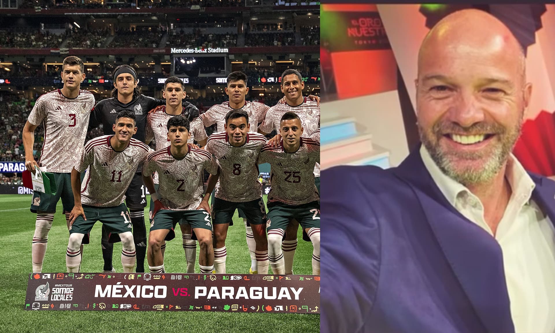 Luis Garcia Postigo expressed that this Mexican player could be El Tri's new number 10.