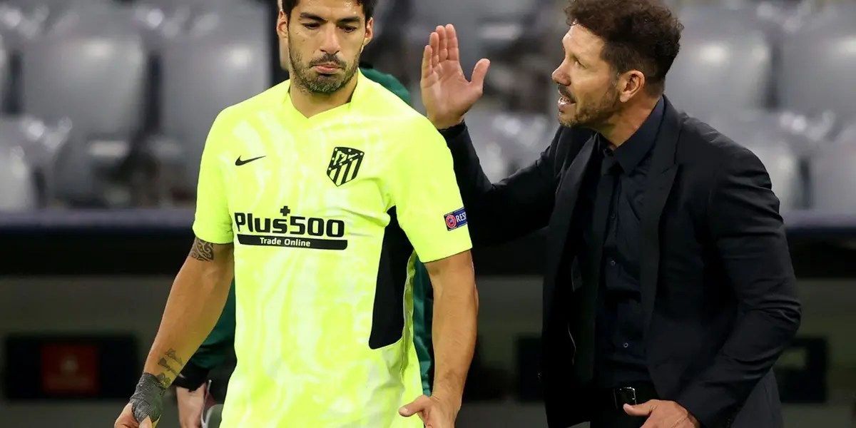 Luis Suarez is being very questioned about his very bad level and was surprised by what Diego Simeone said before the new Atletico de Madrid game.
