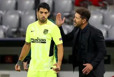 Luis Suarez is being very questioned about his very bad level and was surprised by what Diego Simeone said before the new Atletico de Madrid game.
