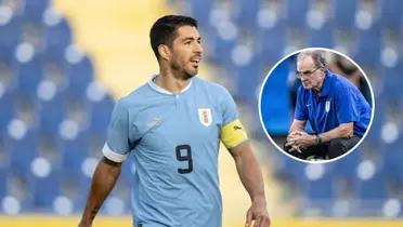 Luis Suárez - Marcelo Bielsa (Photo: Selección Uruguay)