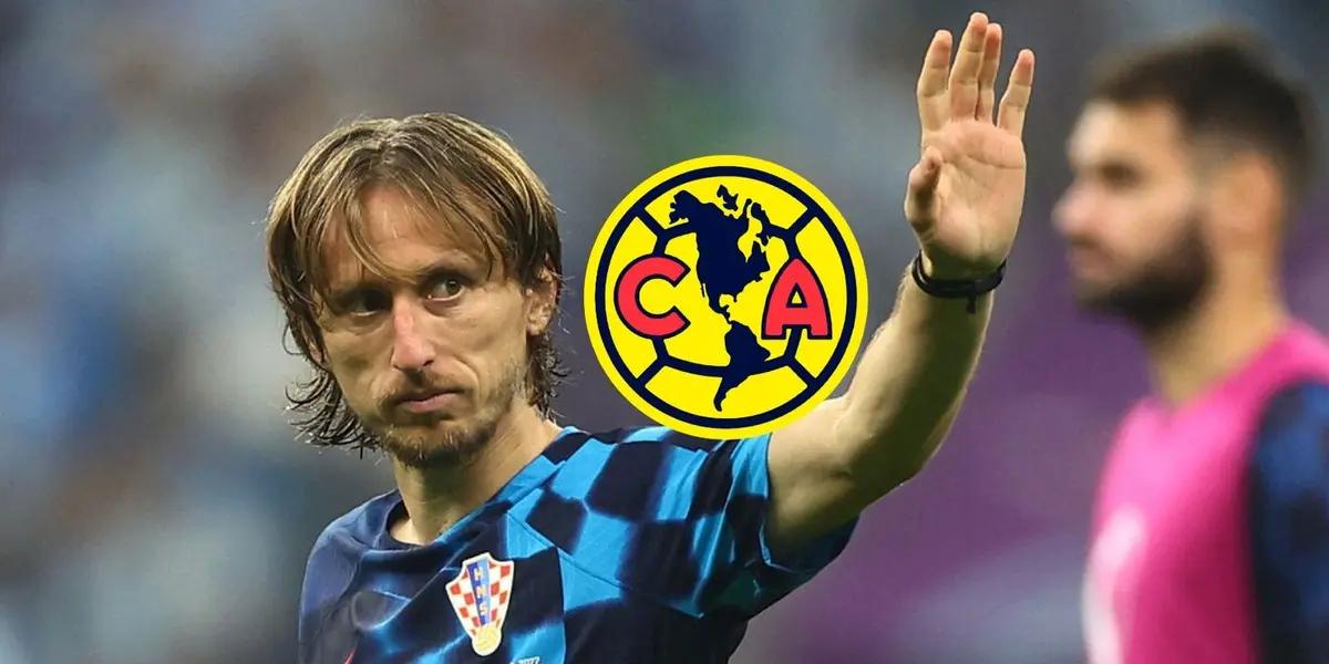 Luka Modric admires and loves the América shirt and does not consider himself a bigger crack than Ochoa