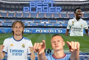 Luka Modric chose the best player today, it is not Vinicius or Haaland