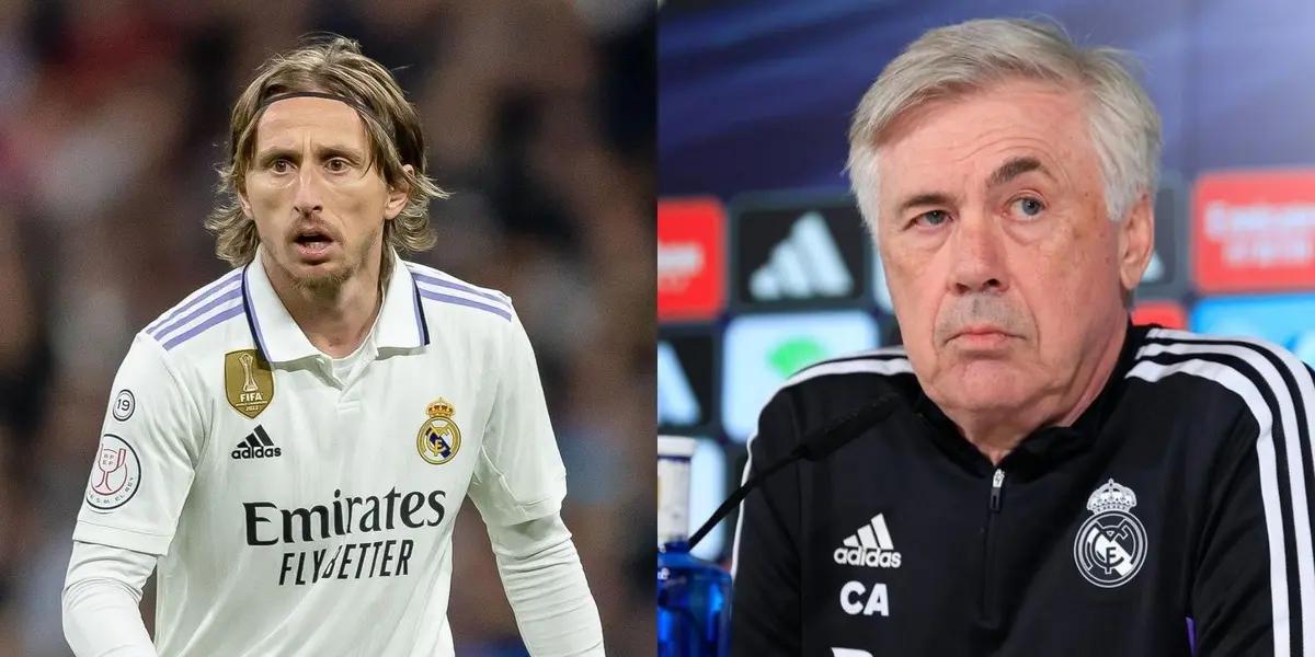 Luka Modric gives the worst news to Carlo Ancelotti and Real Madrid