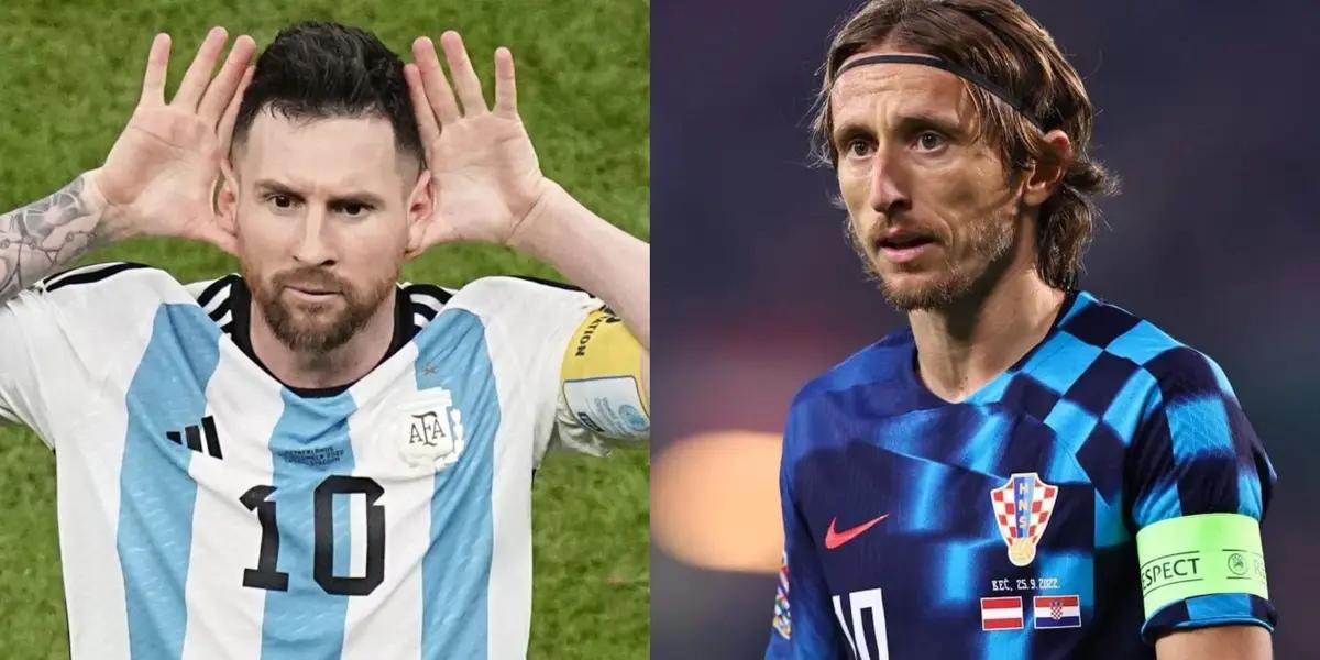 Luka Modric spoke after Croatia's defeat against Argentina