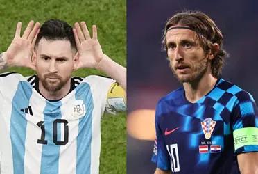 Luka Modric spoke after Croatia's defeat against Argentina