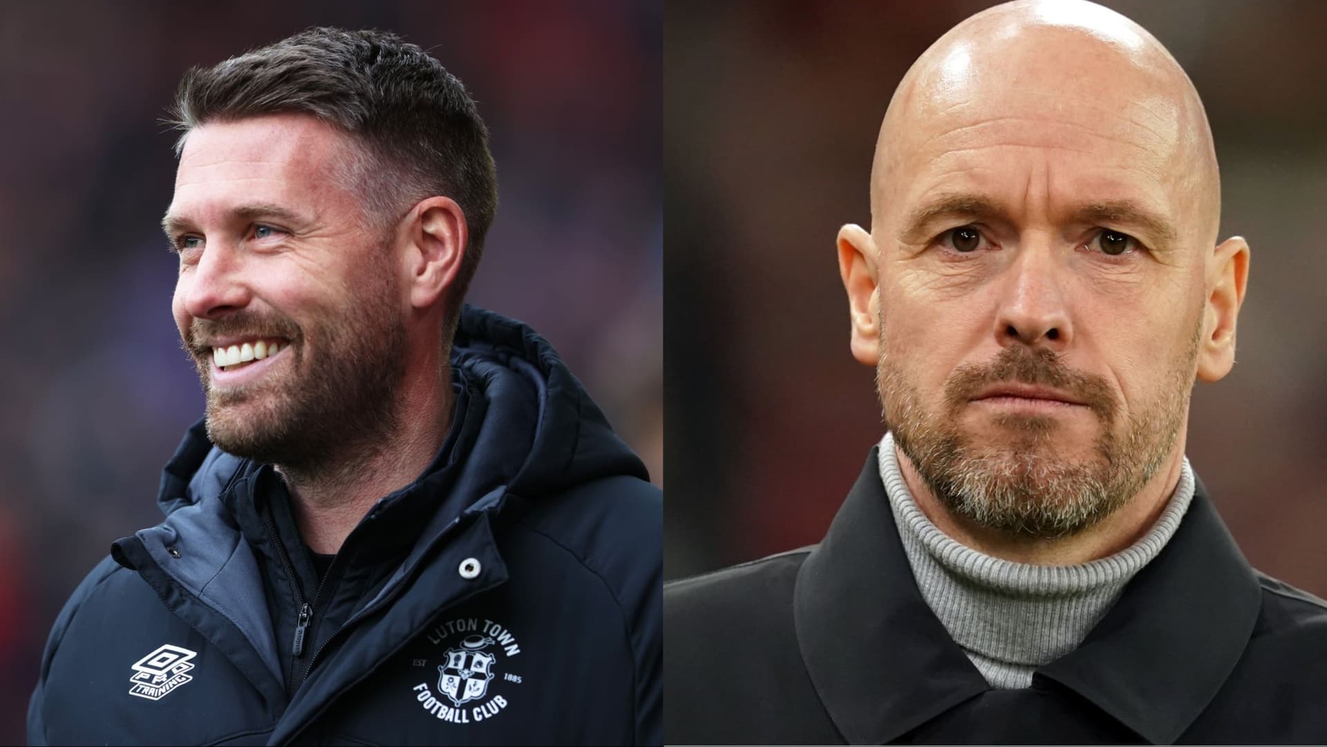 Luton Town and Manchester United reveal their starting XI for today's Premier League fixture.