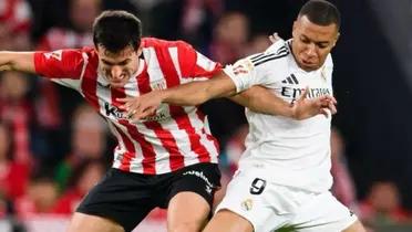 Madrid continues to suffer in the defensive zone and now a mistake of their own allowed Bilbao's second goal