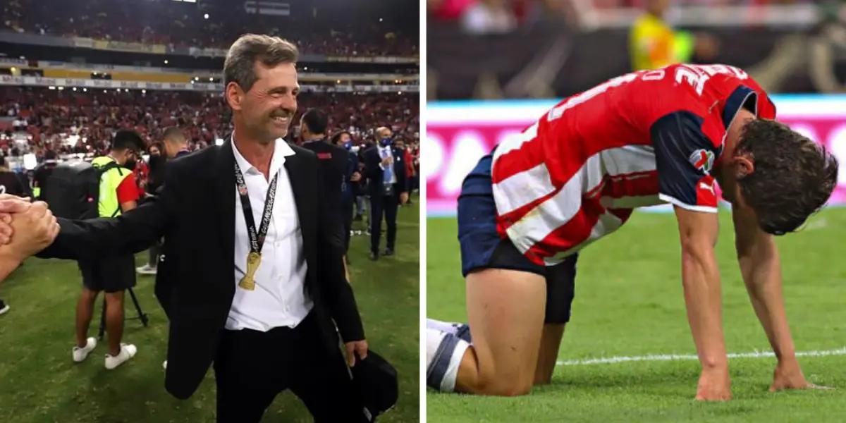 Making wood from the fallen tree? Diego Cocca celebrated his team's victory with a very peculiar request to his fans.