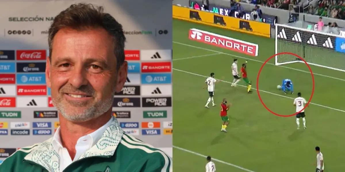 Malagón made a serious mistake against Cameroon and this decision was made by Diego Cocca