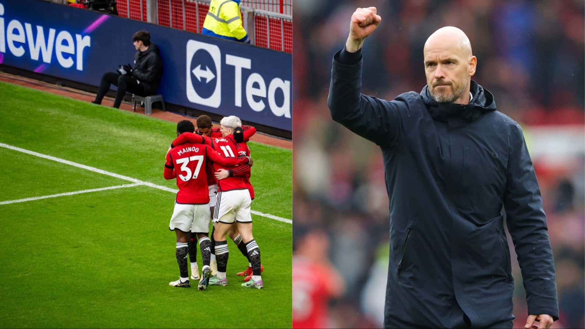 Man United celebrate another victory in the Premier League but loses crucial player.