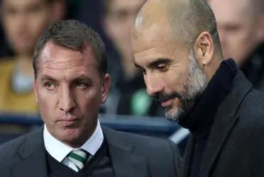 Manchester City and Newcastle are set for a battle of money over Leicester City manager Brendan Rodgers who City seed as Guardiola's replacement.