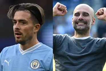 (VIDEO) Without Haaland, Jack Grealish scores for Manchester City, Guardiola smiles