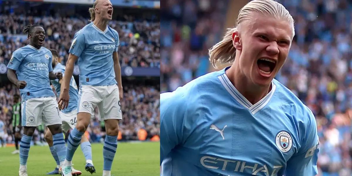 Manchester City beats Young Boys with a goal from Haaland in the second half