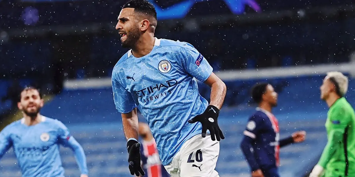Manchester City comes up with the idea of cleaning the squad, and for that, it's time to sell too. In this way, and for some time now, it has for sale Riyad Mahrez, the figure in today's game.