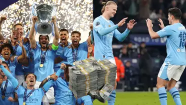 Manchester City could earn a huge amount if they win the Champions League this season.