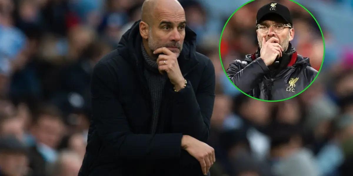 Manchester City faces Liverpool and this is what Guardiola says about Klopp