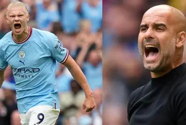 Manchester City held to draw by Borussia Dortmund and Guardiola talks about why he took Haaland out of the game