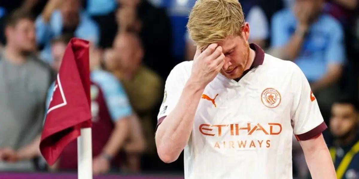 Manchester City is losing by one goal at the moment