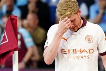 Manchester City is losing by one goal at the moment