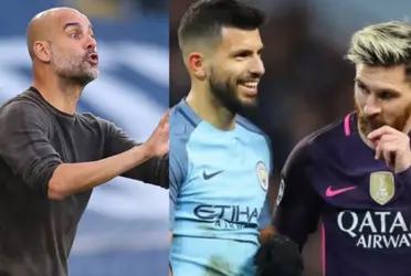 Manchester City is thinking of a star forward to replace Sergio Agüero and in that way Guardiola ends his desire to have Lionel Messi
