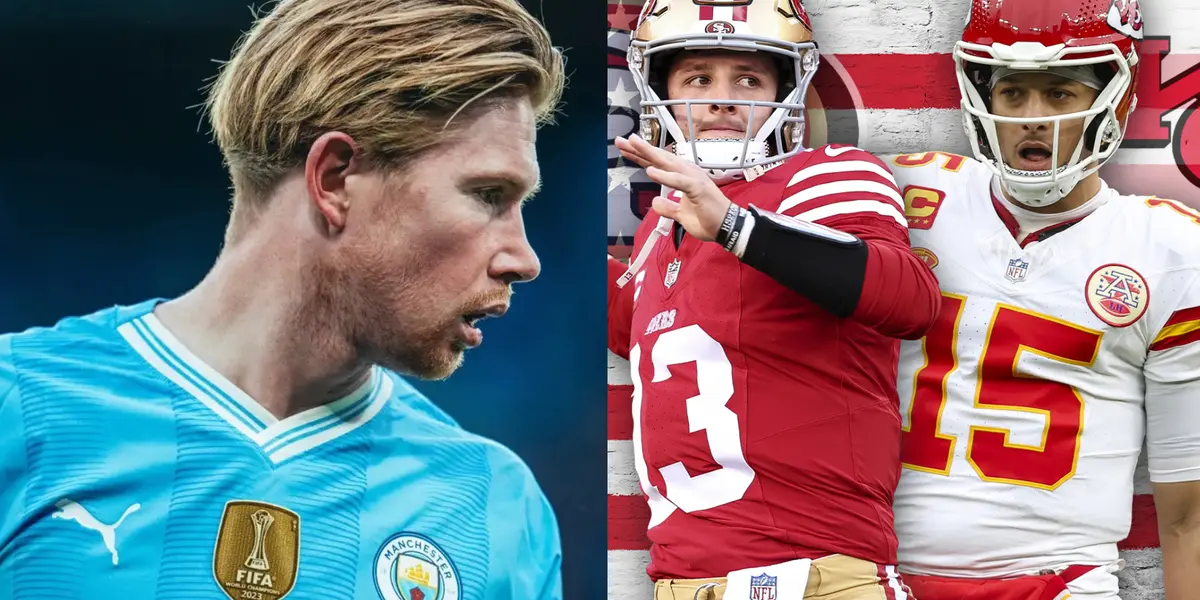 Manchester City NFL mode! De Bruyne and Grealish choose the Superbowl winner