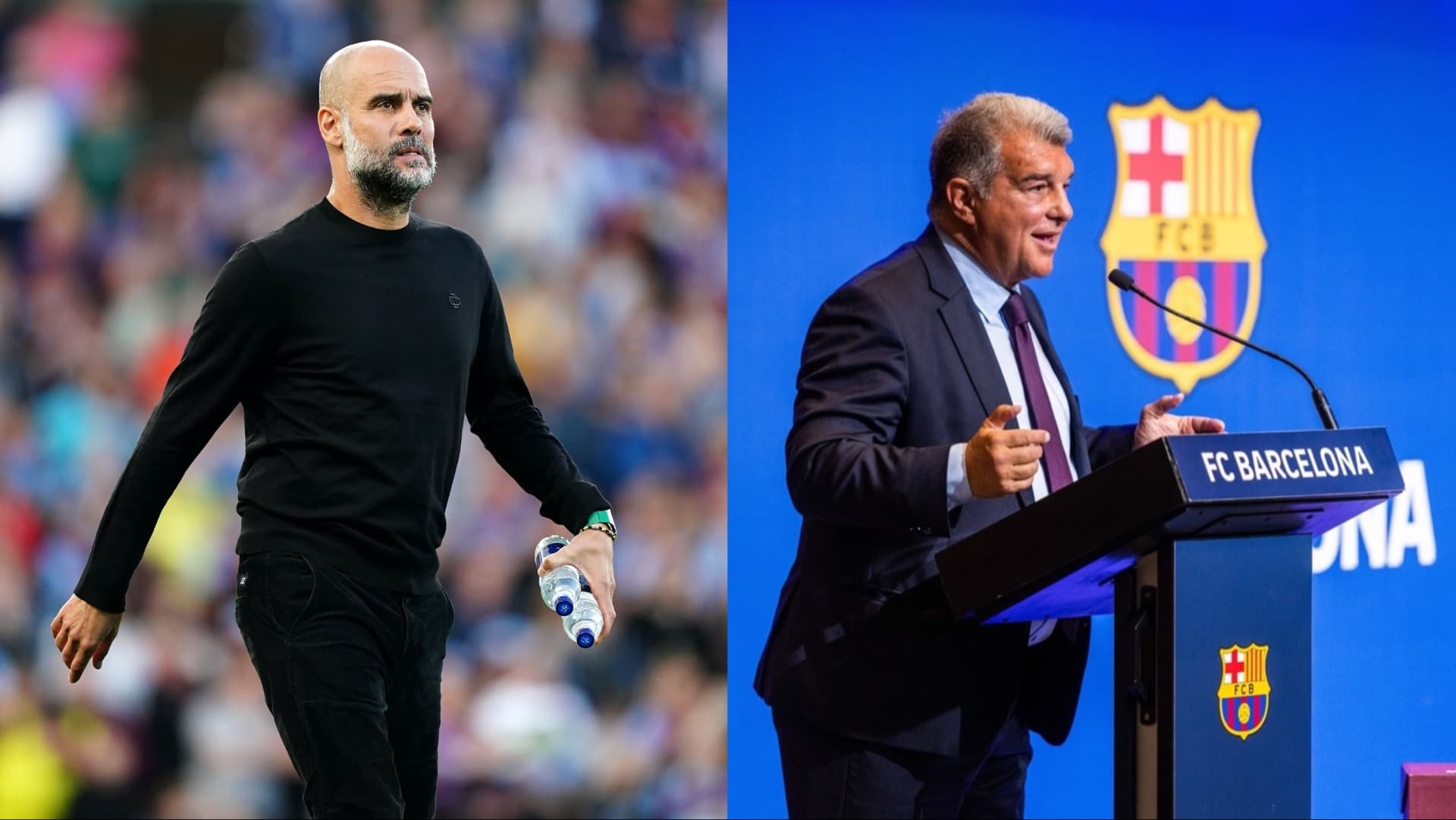 Manchester City won the Champions League last season with a huge money prize while Barca earned fewer in the Europa League.