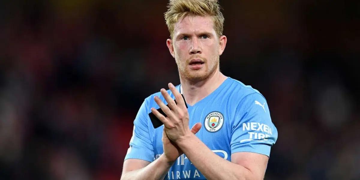 Manchester City's Belgian midfielder has just made history in the competition.