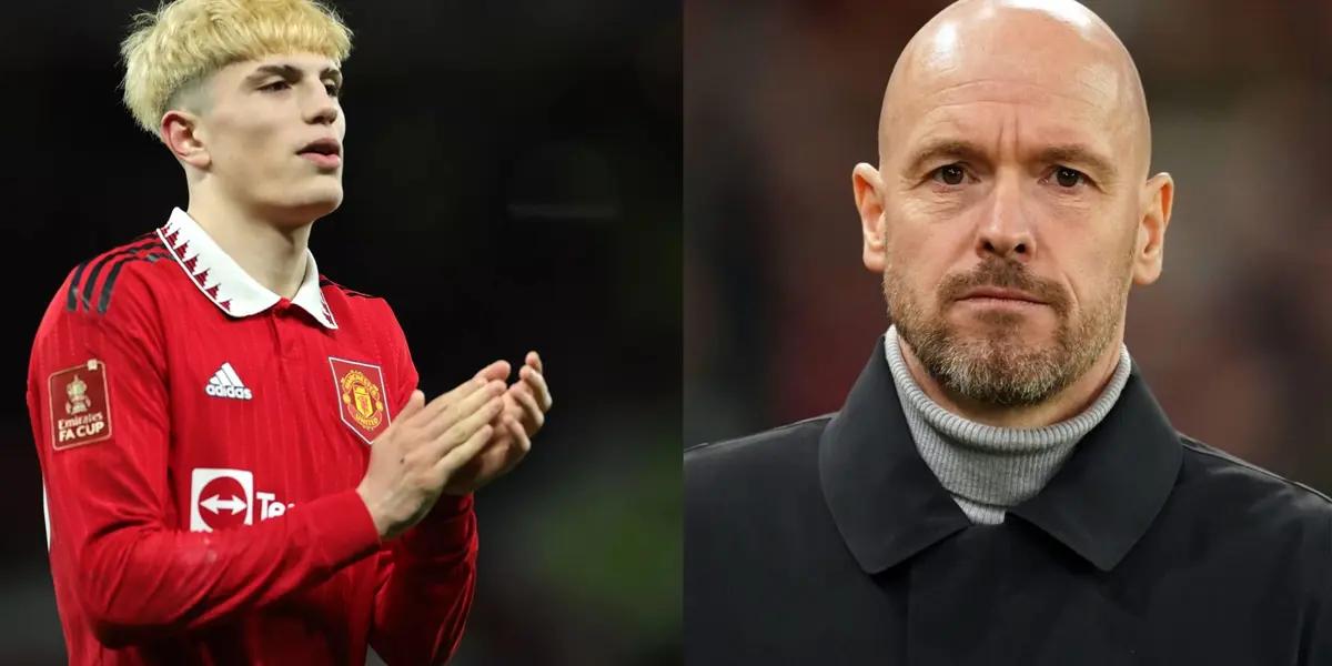 Manchester United and the worst news for Garnacho after not giving him the No. 7 shirt