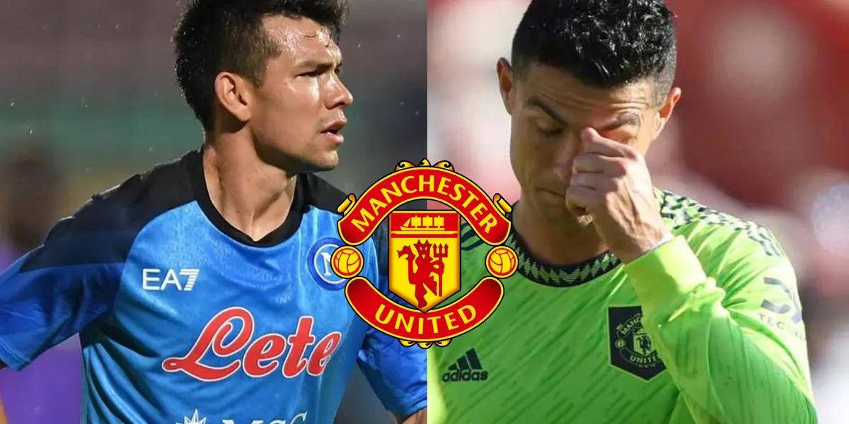 Manchester United insists on Hirving Lozano and would launch a new offer for the Mexican with Cristiano Ronaldo as a bargaining chip.